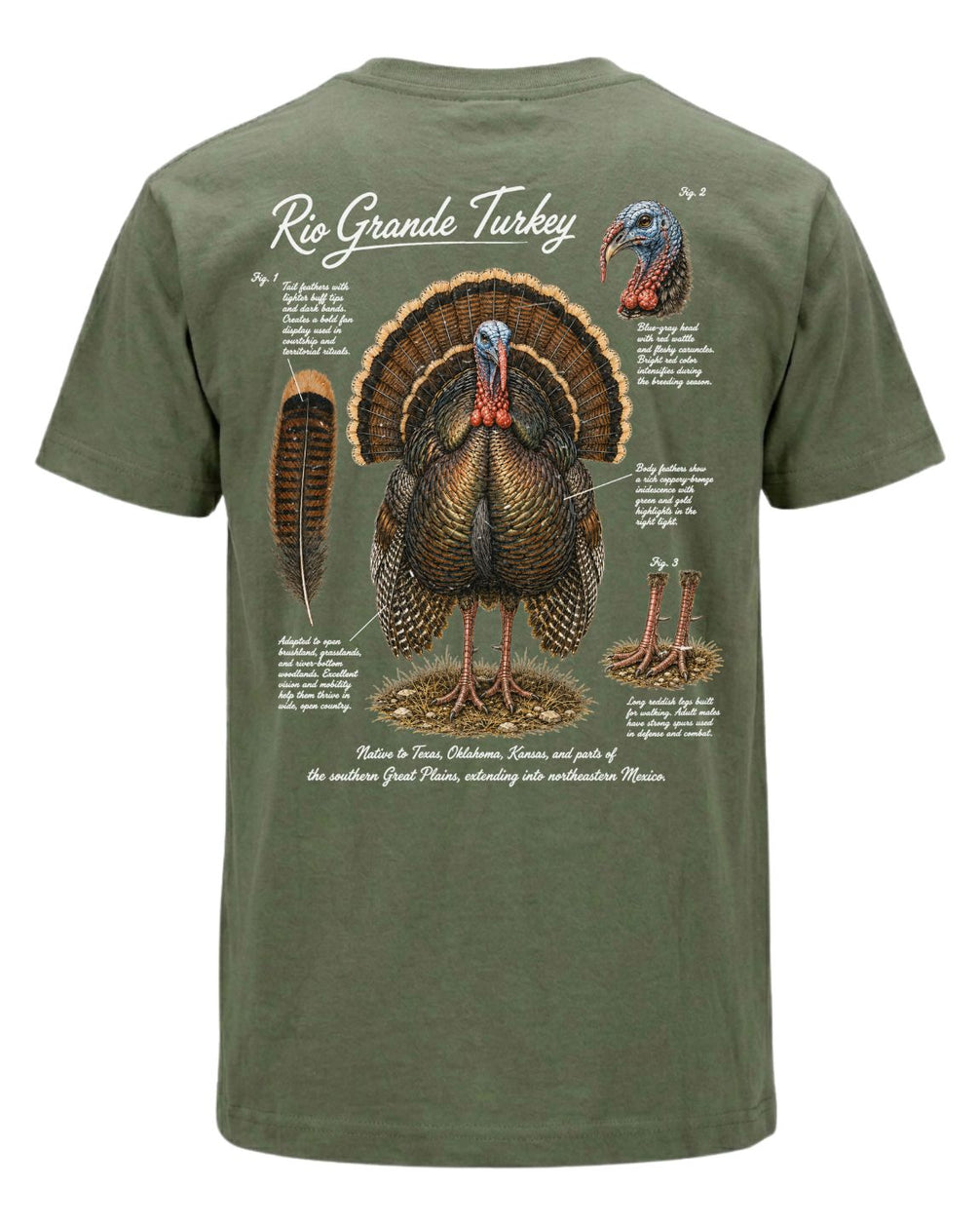 Rio Grande Turkey Hunting T-shirt