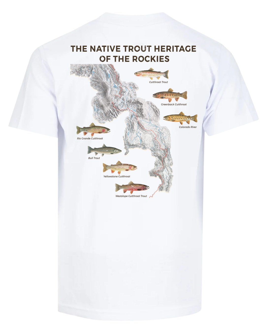 Rocky Mountain Native Trout Heritage T-shirt