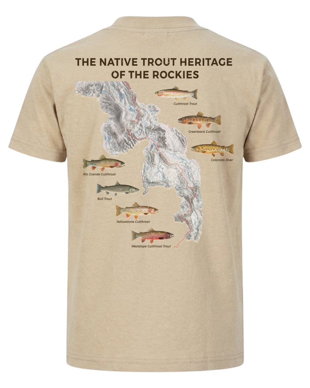 Rocky Mountain Native Trout Heritage T-shirt