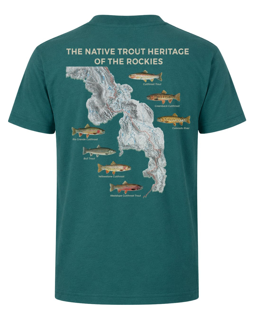 Rocky Mountain Native Trout Heritage T-shirt