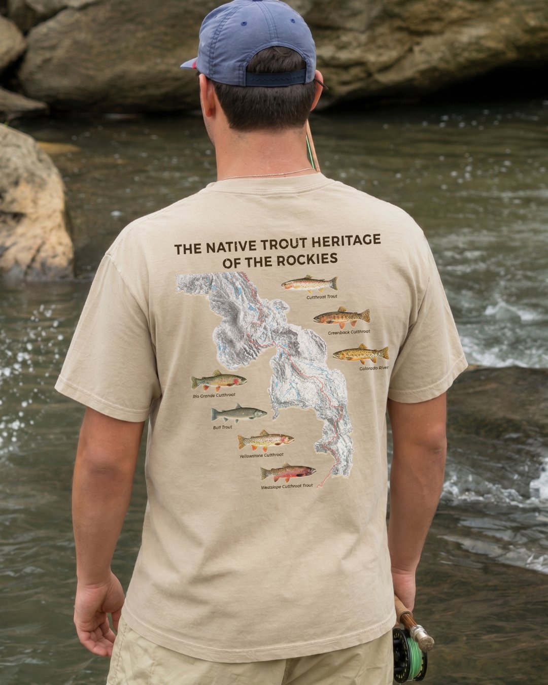 Rocky Mountain Native Trout Heritage T-shirt