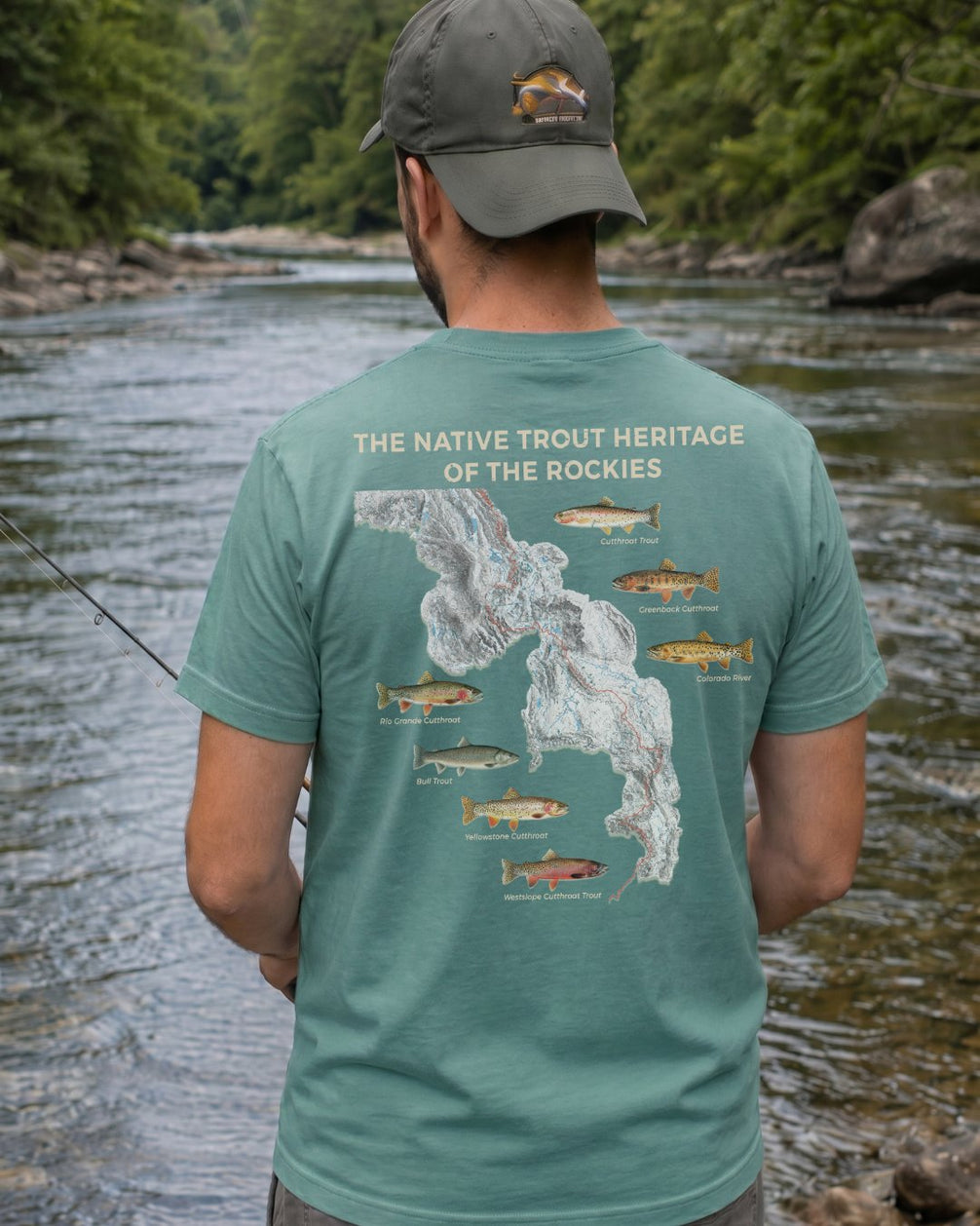 Rocky Mountain Native Trout Heritage T-shirt