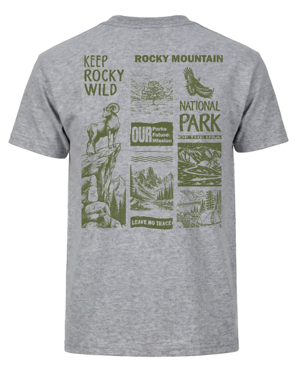 Rocky Mountain Storyboard T-shirt