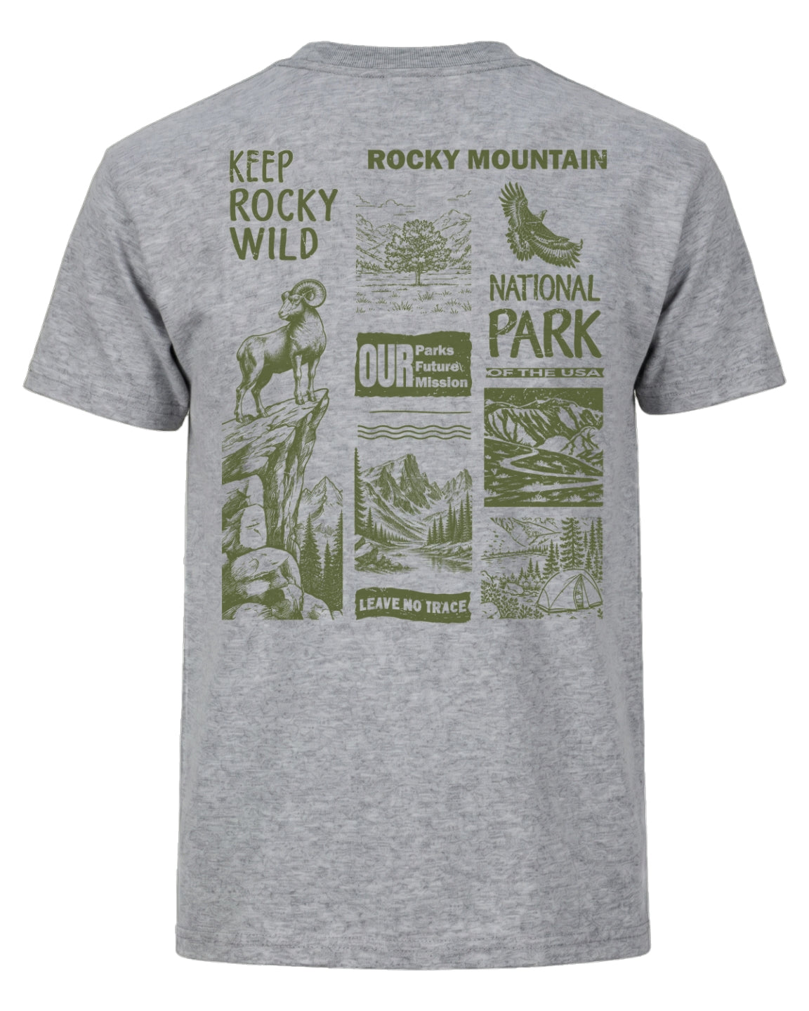 Rocky Mountain Storyboard T-shirt