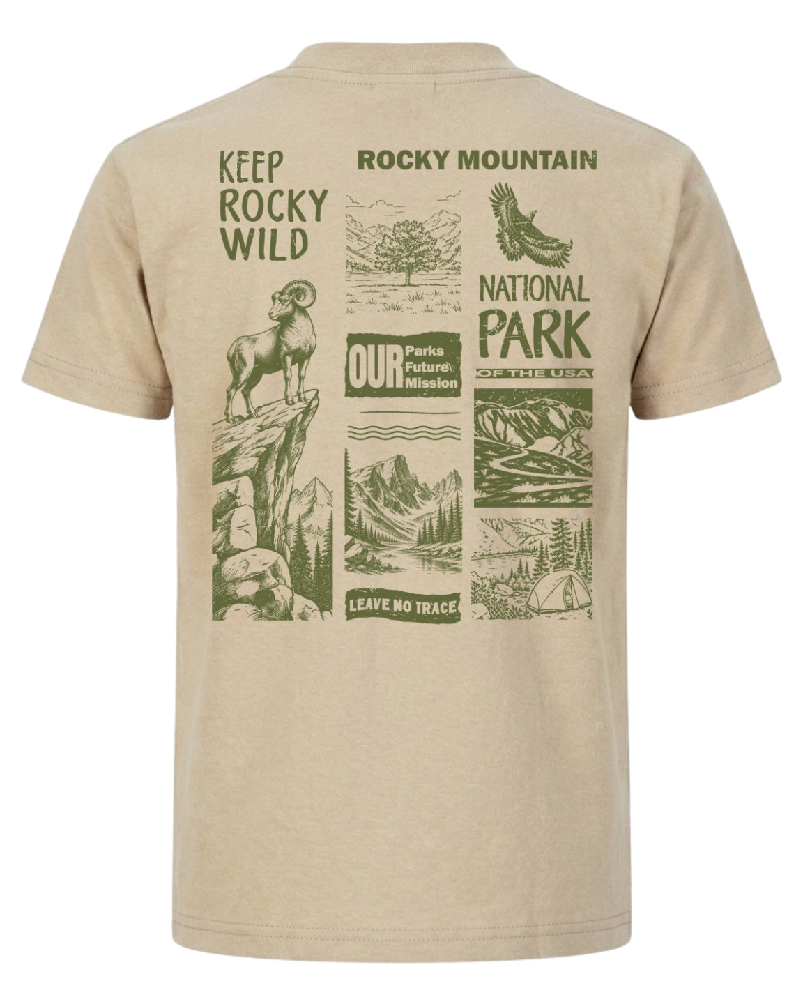 Rocky Mountain Storyboard T-shirt