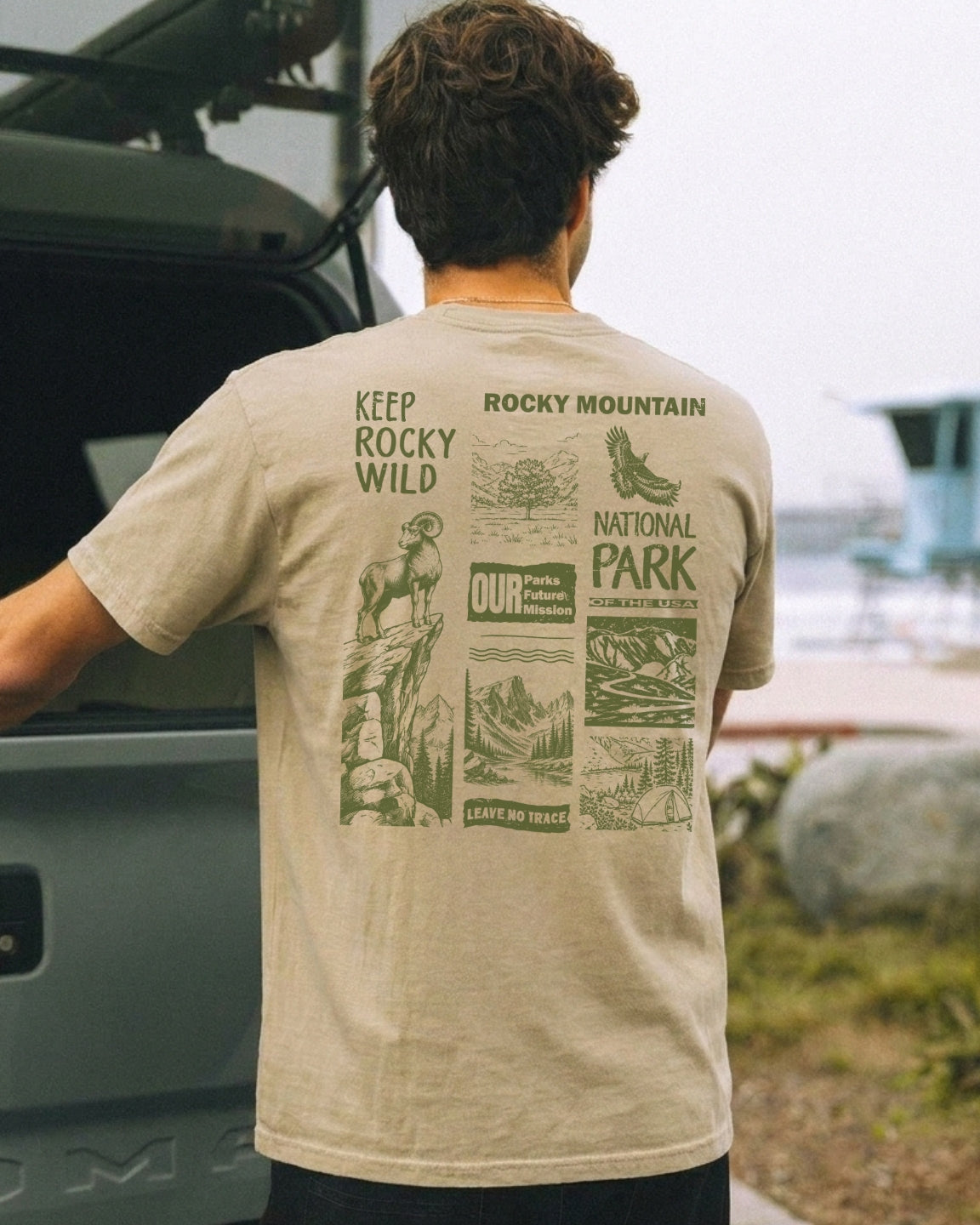 Rocky Mountain Storyboard T-shirt