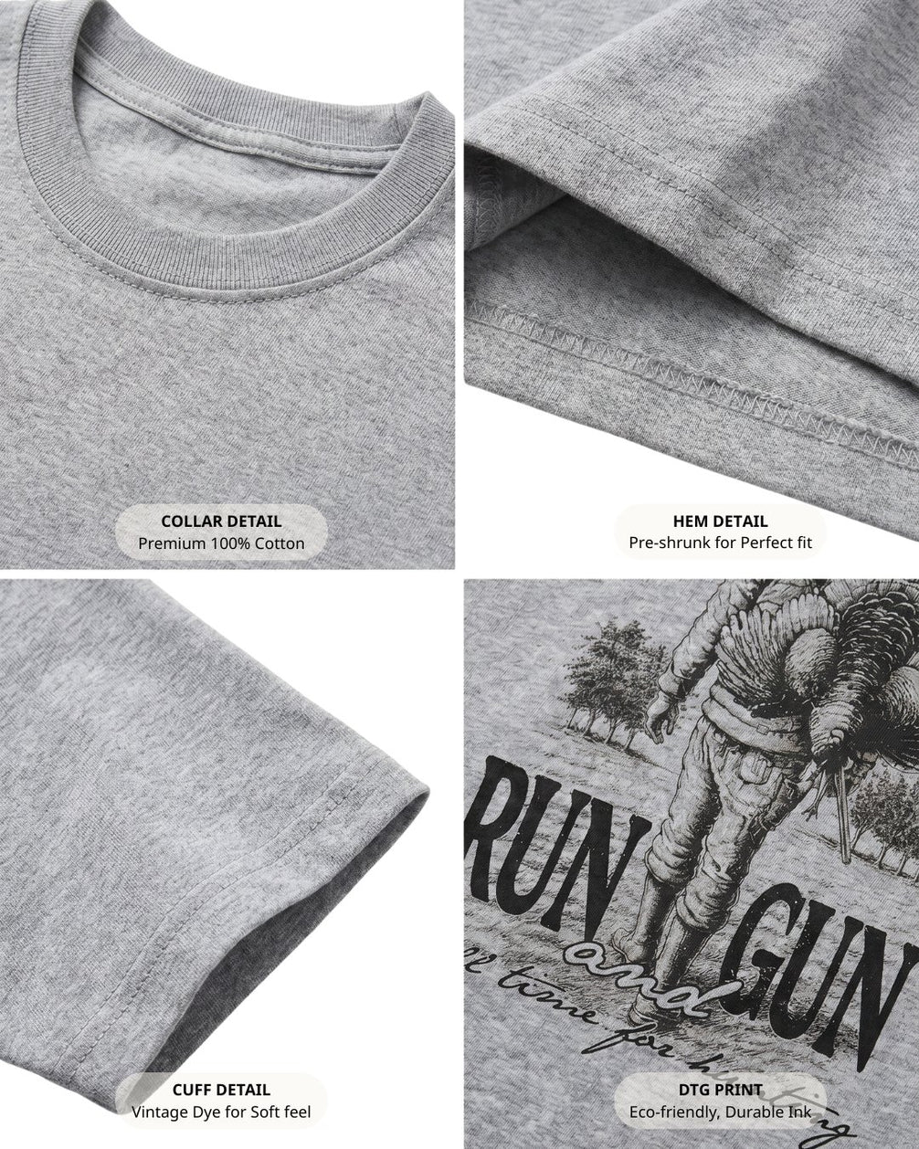 Run & Gun Hunting T-shirt