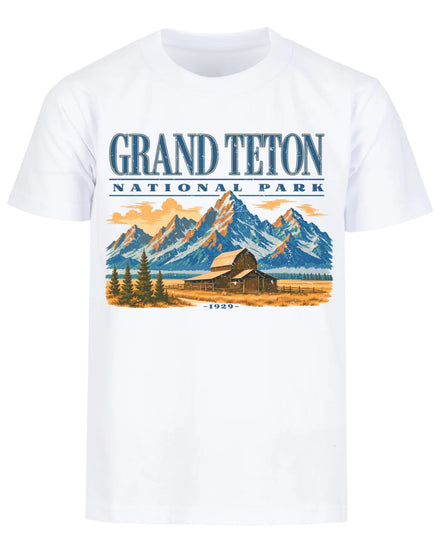 Rustic Moulton Barn Teton National Park T-shirt