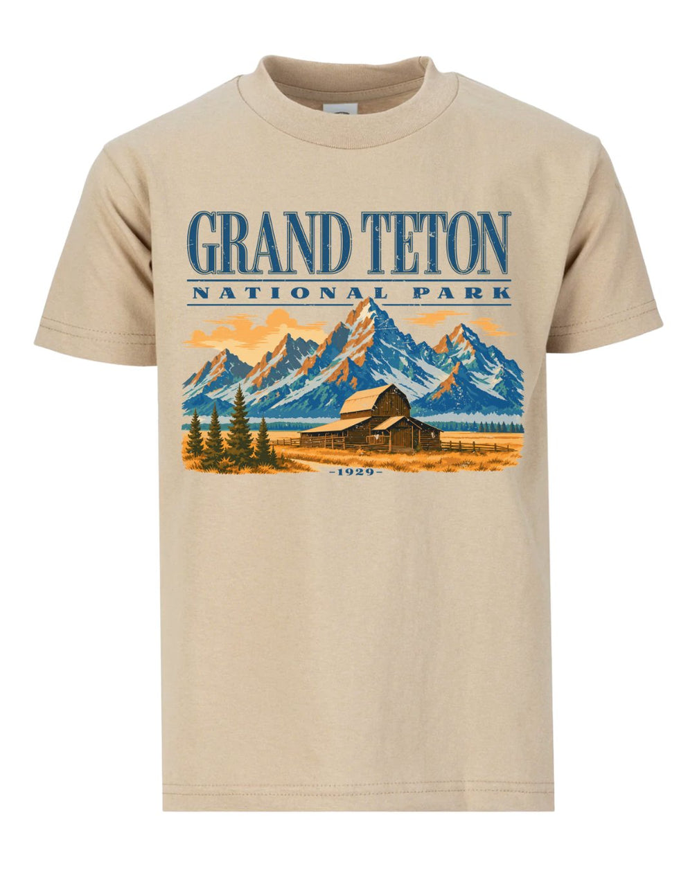Rustic Moulton Barn Teton National Park T-shirt