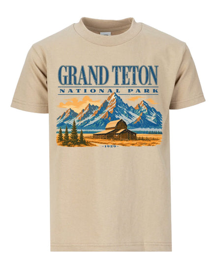 Rustic Moulton Barn Teton National Park T-shirt