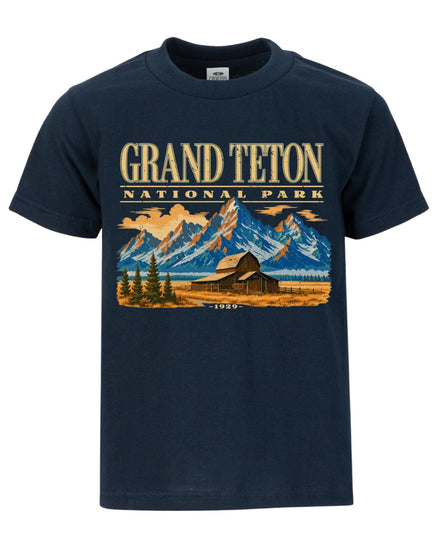 Rustic Moulton Barn Teton National Park T-shirt