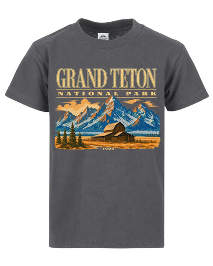 Rustic Moulton Barn Teton National Park T-shirt