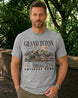 Rustic Teton Mountains & Barn T-shirt
