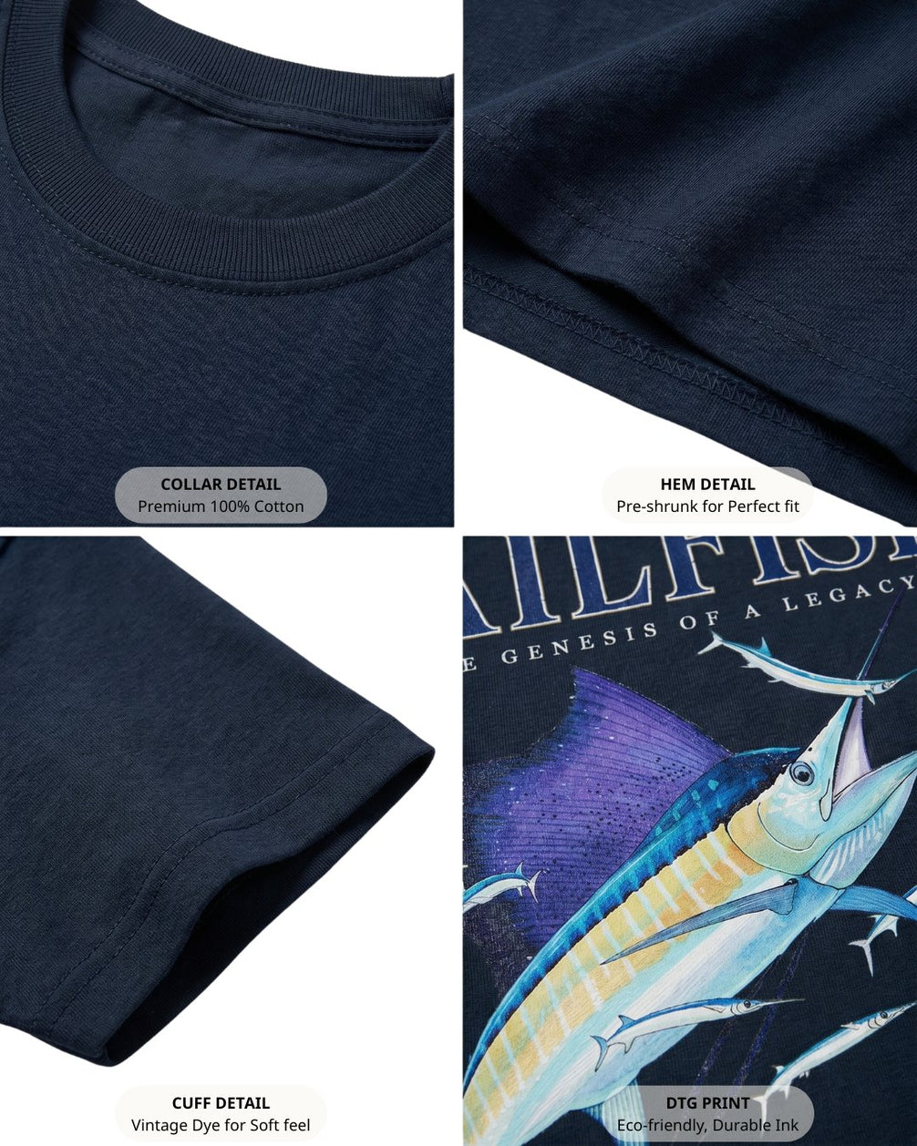 Sailfish The Genesis Of A Legacy T-shirt
