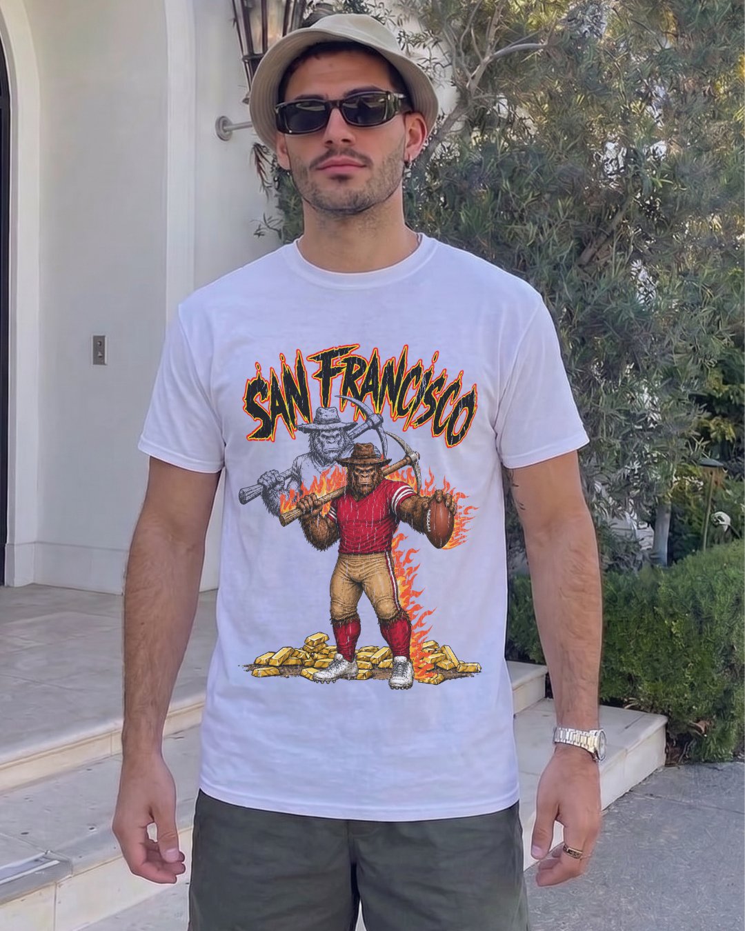 San Francisco Phantom Inferno Football T-shirt