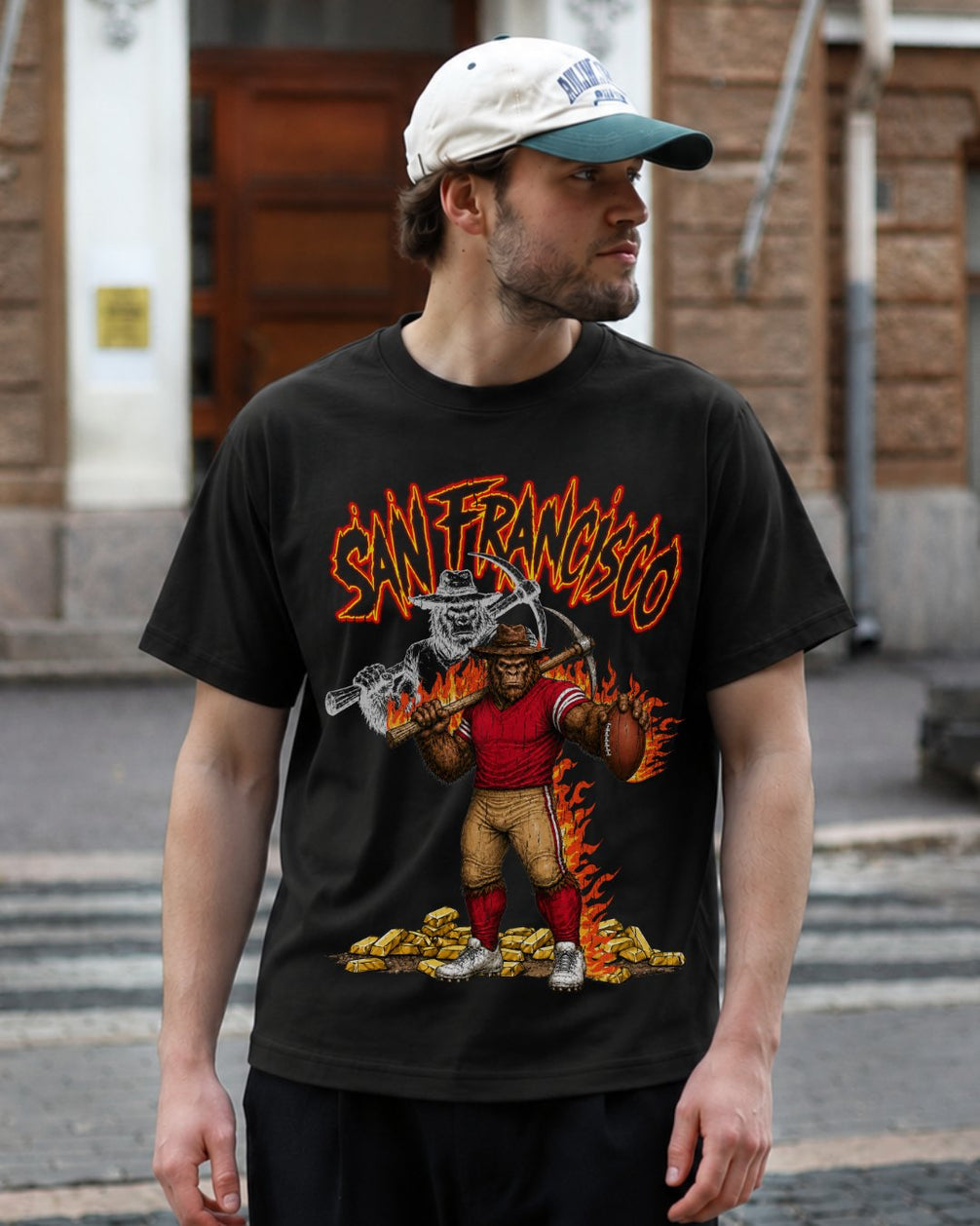 San Francisco Phantom Inferno Football T-shirt