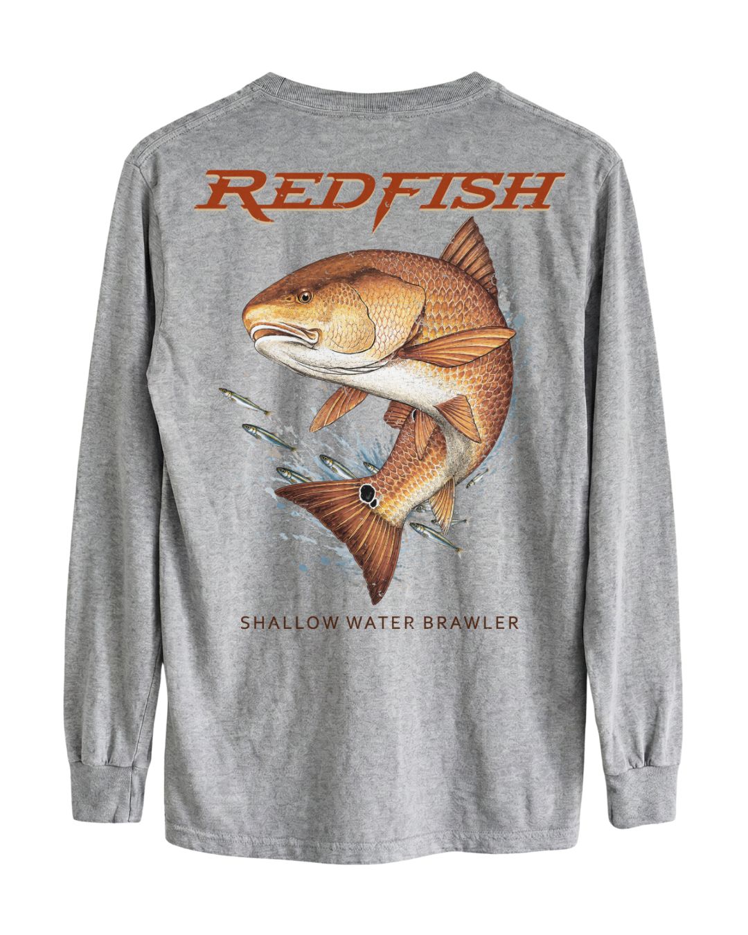 Shallow Water Brawler Redfish Long-sleeve