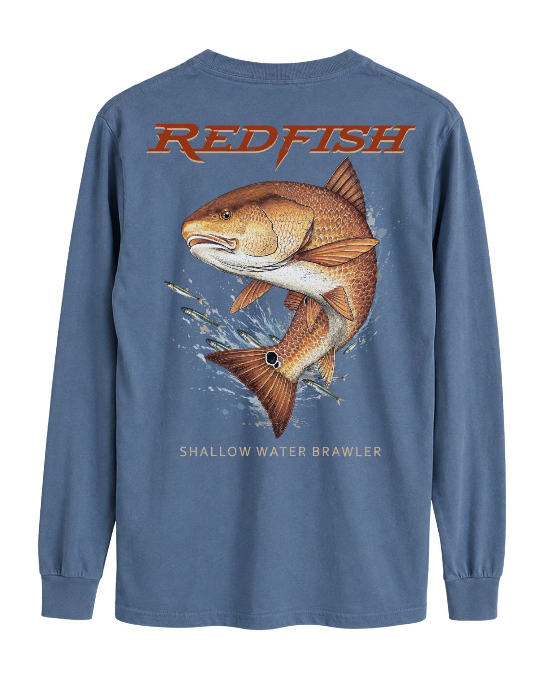 Shallow Water Brawler Redfish Long-sleeve