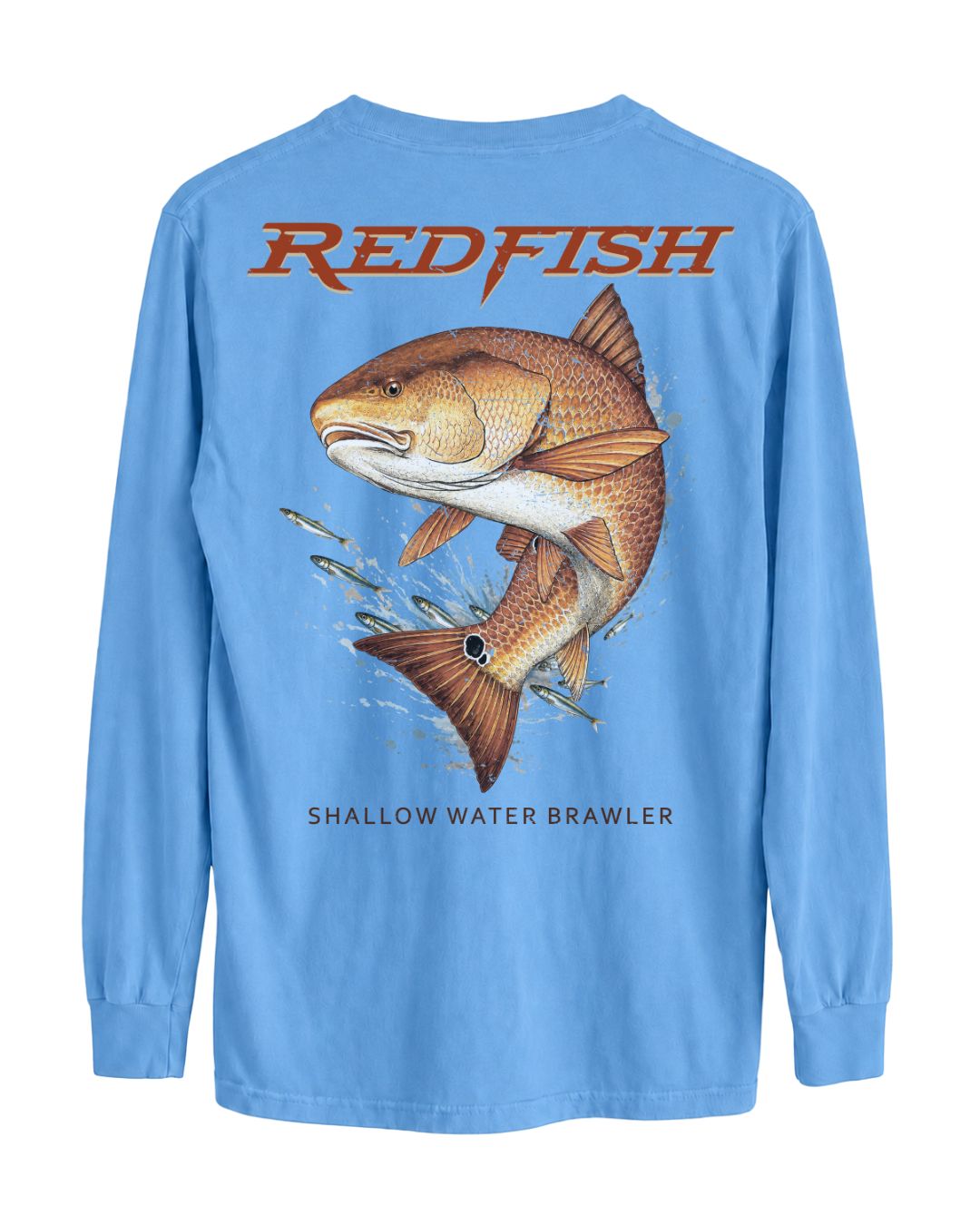 Shallow Water Brawler Redfish Long-sleeve