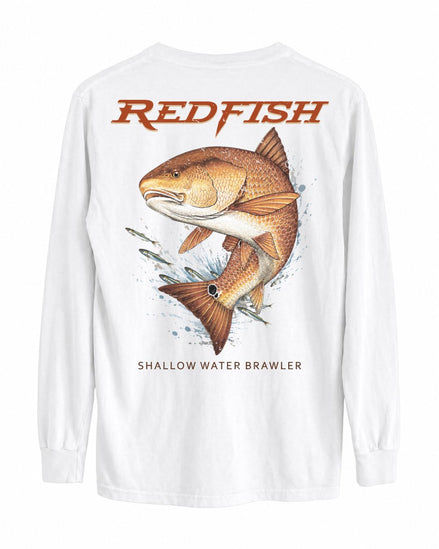 Shallow Water Brawler Redfish Long-sleeve
