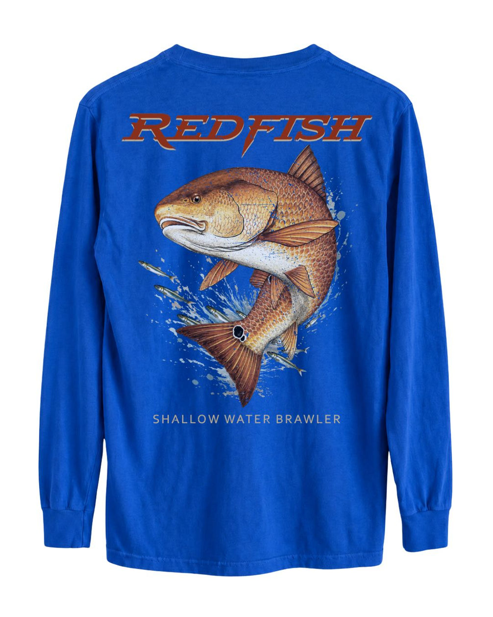 Shallow Water Brawler Redfish Long-sleeve