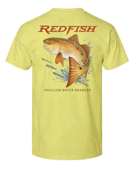 Shallow Water Brawler Redfish T-shirt