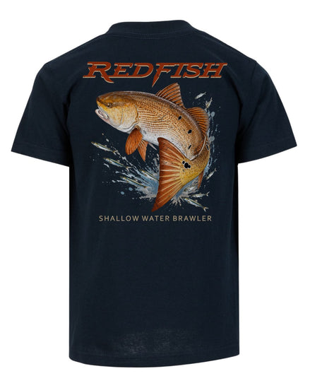 Shallow Water Brawler Redfish T-shirt