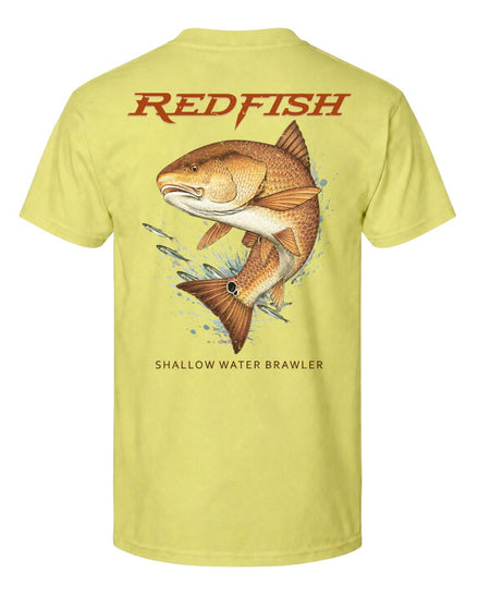 Shallow Water Brawler Redfish T-shirt