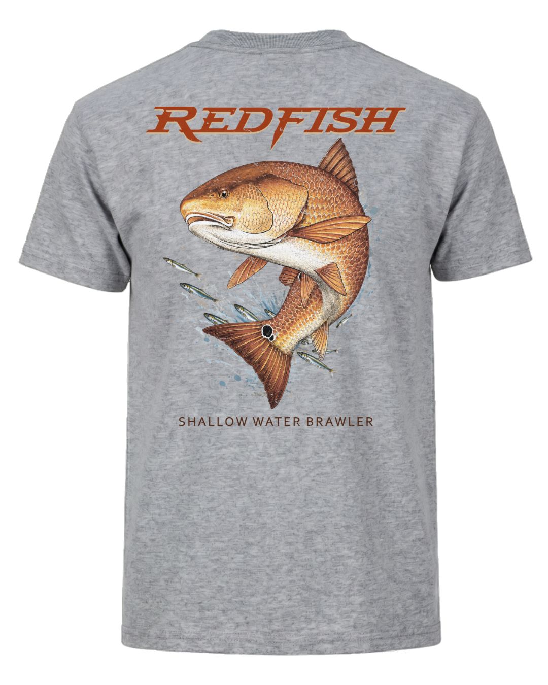 Shallow Water Brawler Redfish T-shirt