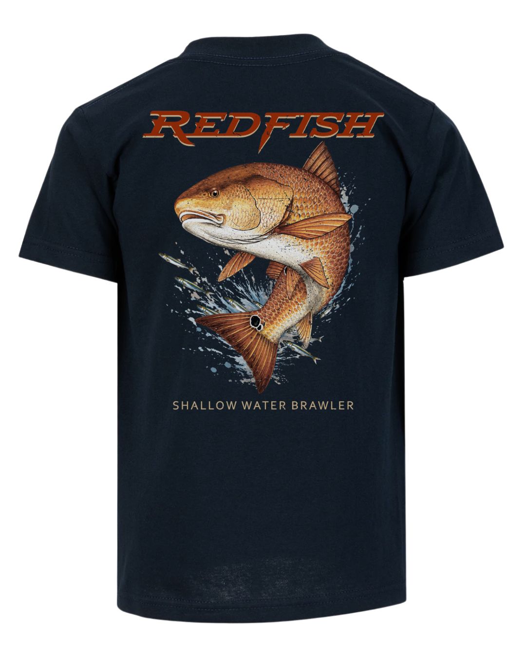 Shallow Water Brawler Redfish T-shirt