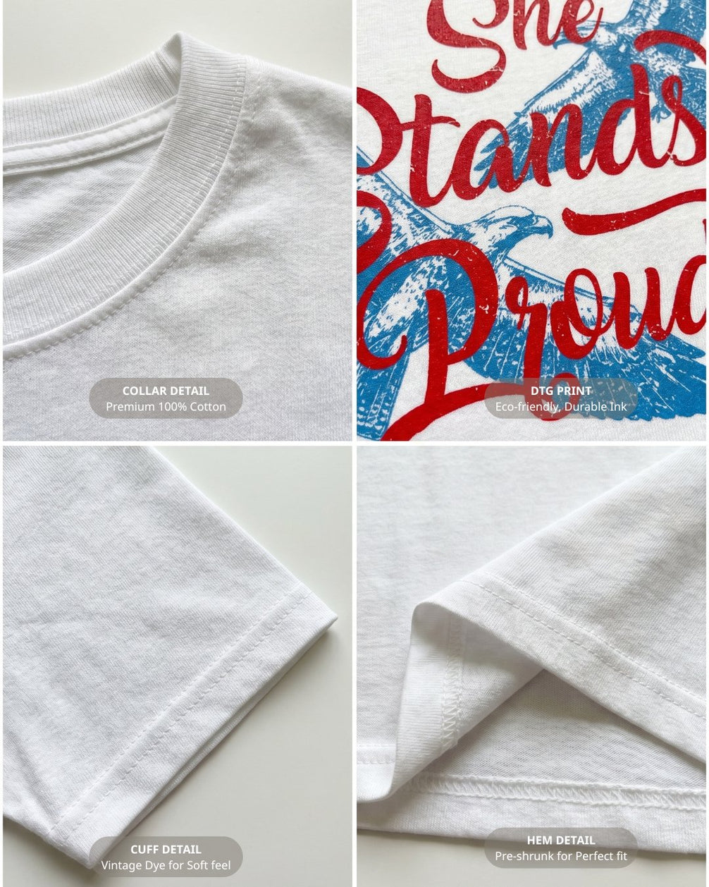 She Stands Proud T-shirt