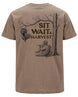 Sit, Wait And Harvest Turkey T-shirt