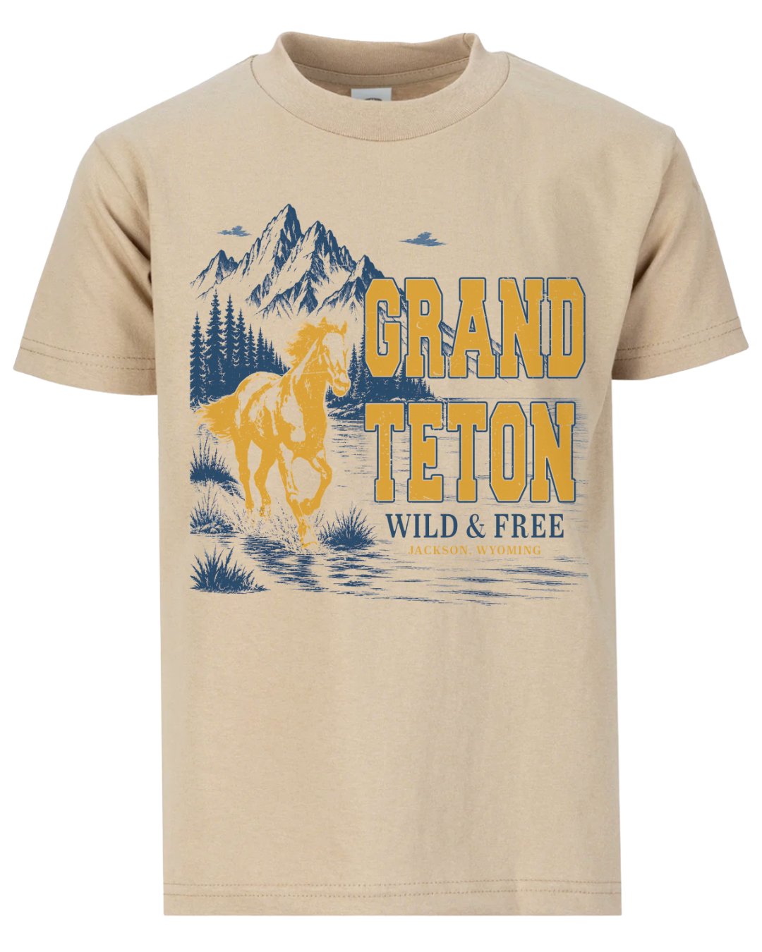 Spirit Of The Tetons Western T-shirt