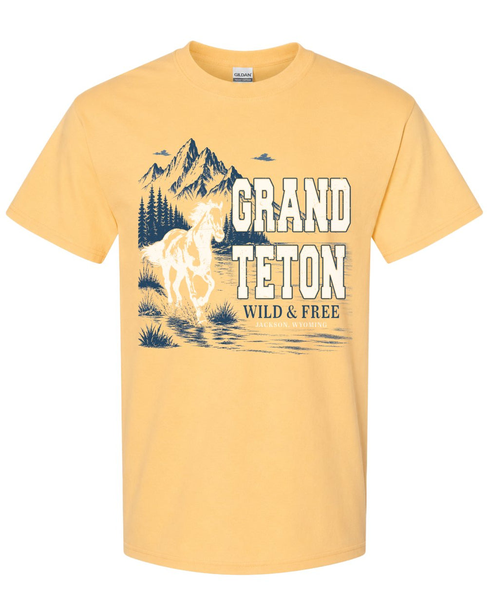 Spirit Of The Tetons Western T-shirt