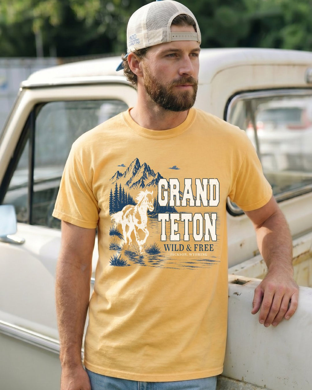 Spirit Of The Tetons Western T-shirt