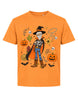 Spooky Cowboy Skeleton Youth Tee