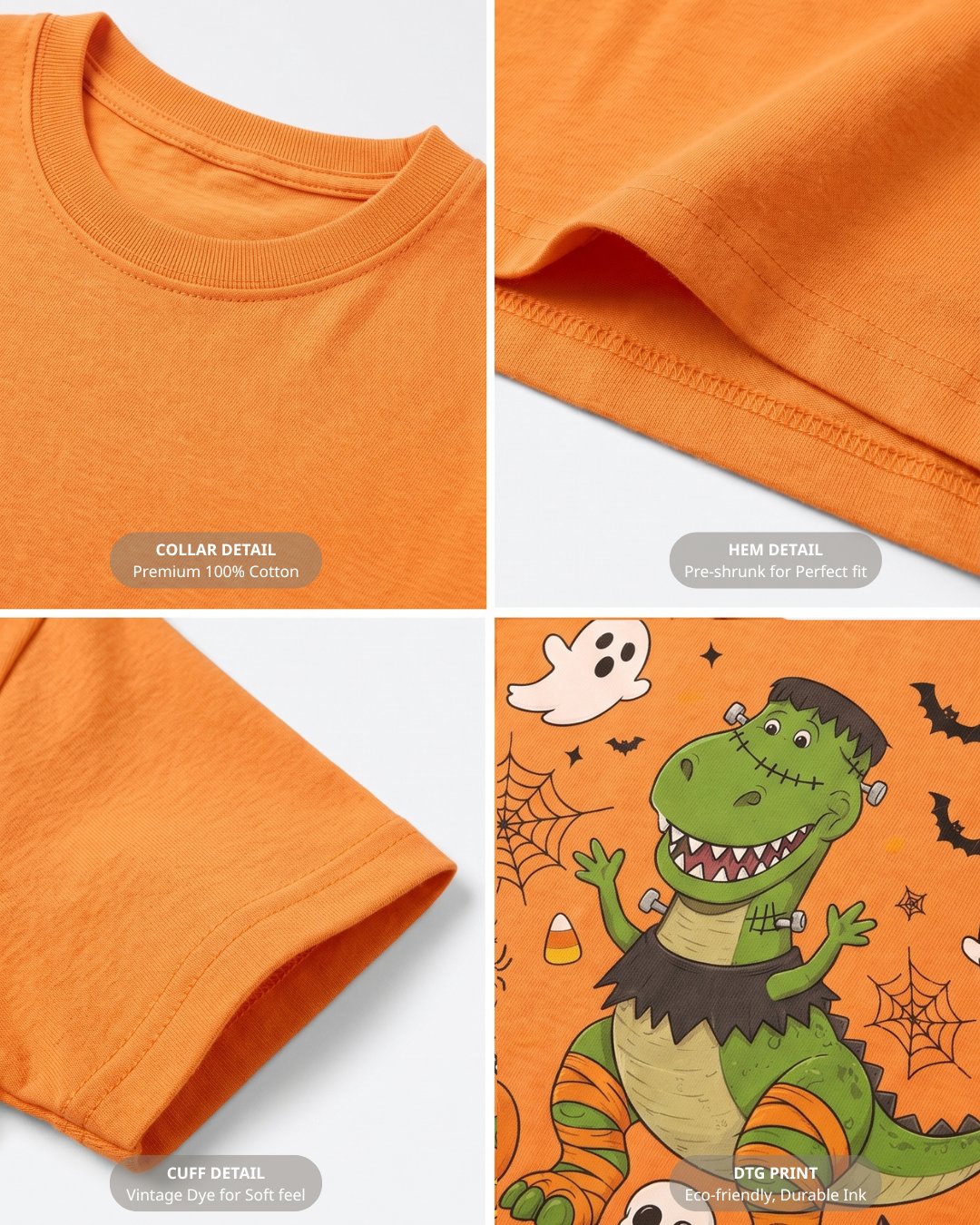Spooky Dinosaur Toy Youth Tee