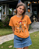 Spooky Cowgirl Skeleton Youth Tee
