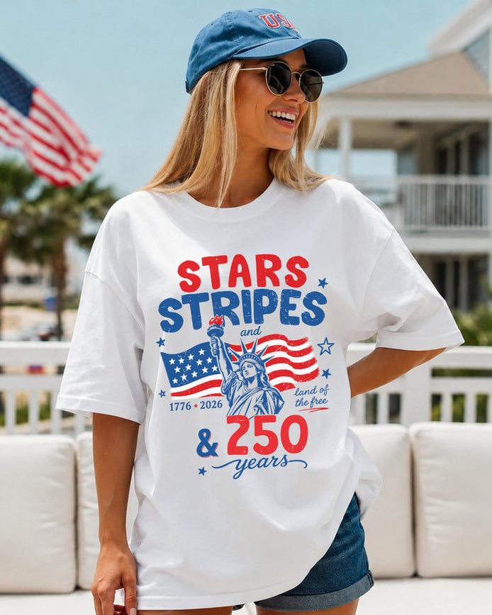 Stars Stripes & 250 T-shirt
