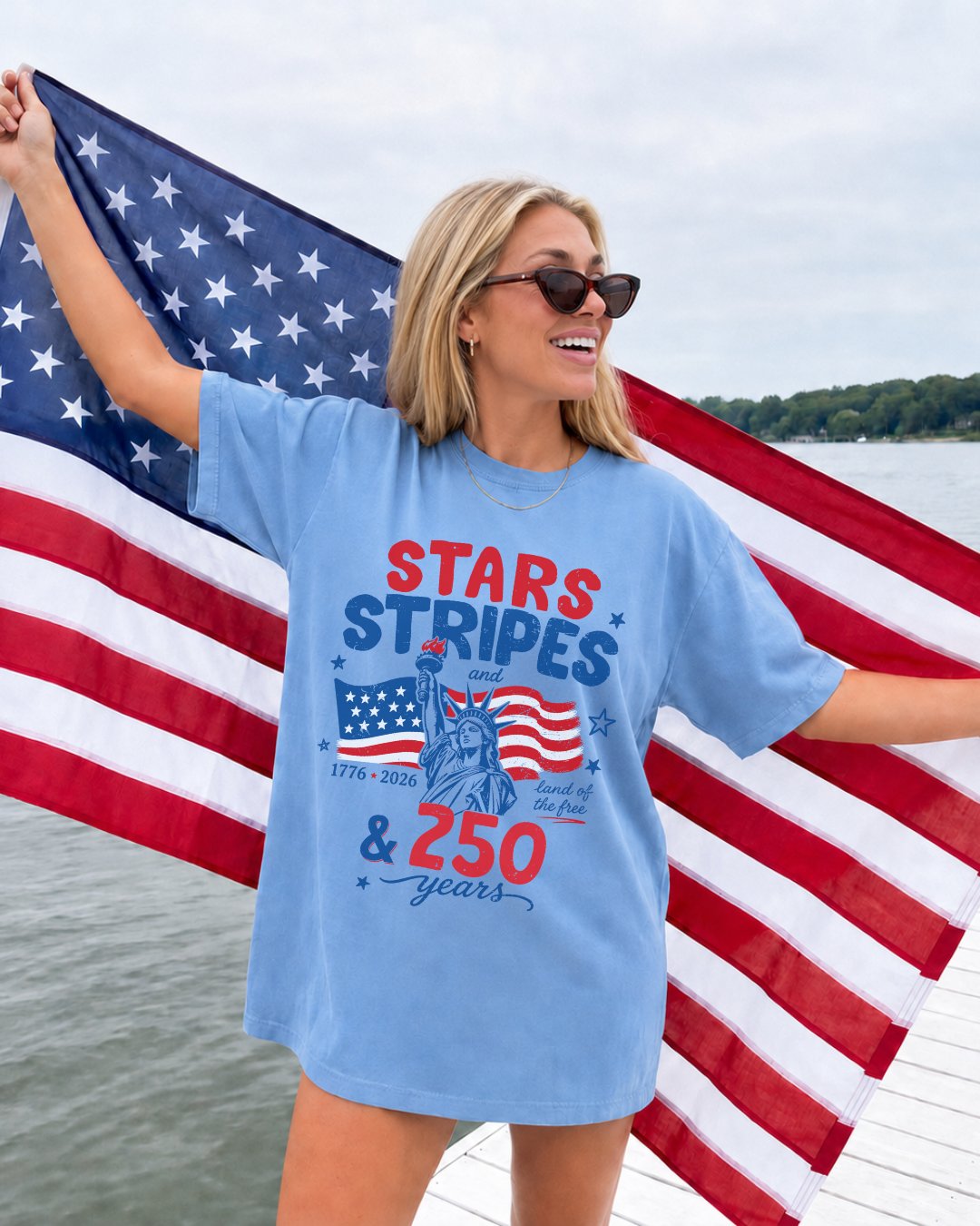 Stars Stripes & 250 T-shirt