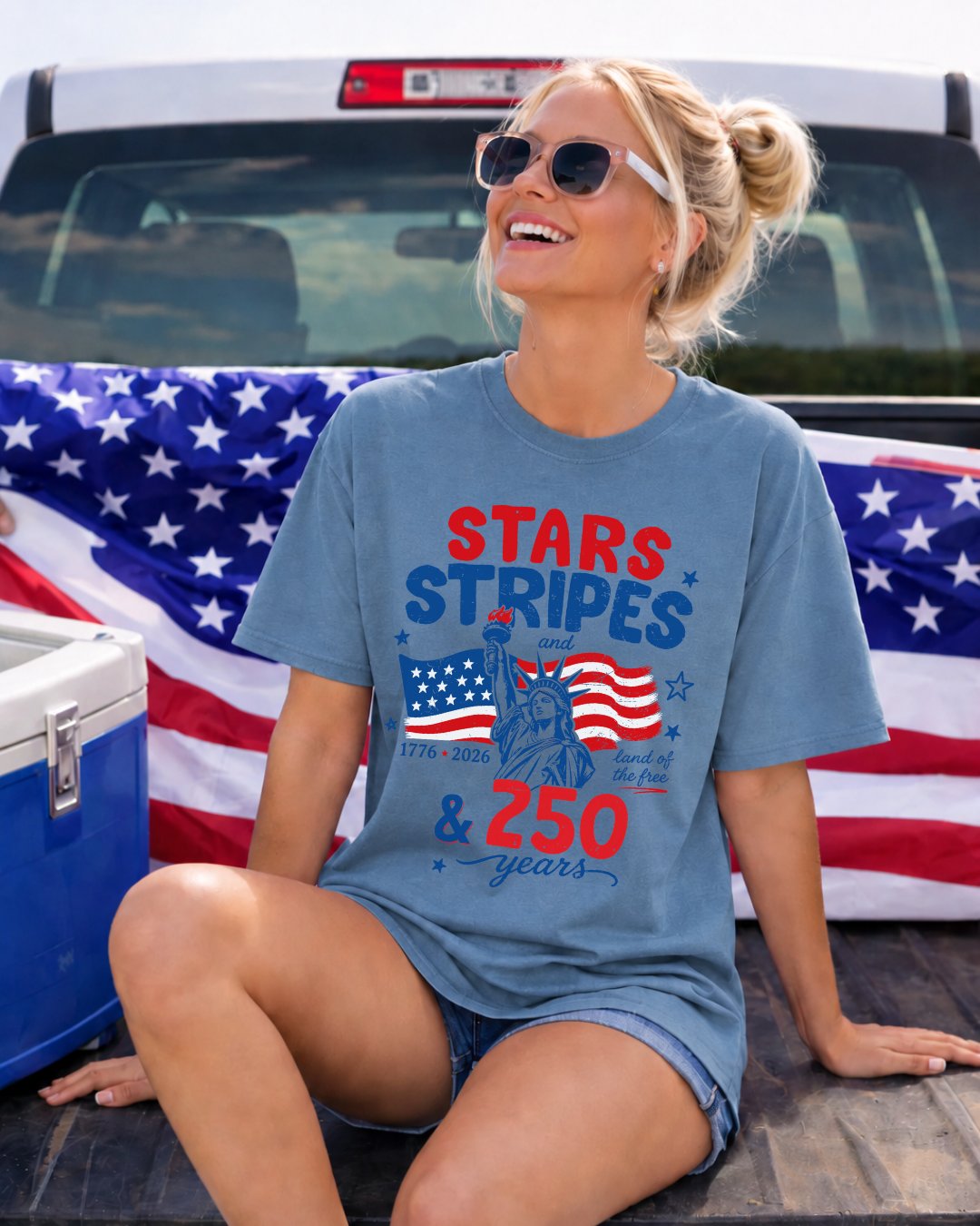 Stars Stripes & 250 T-shirt