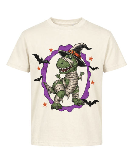 T-Rex Witch Halloween Youth Tee