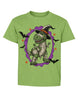 T-Rex Witch Halloween Youth Tee