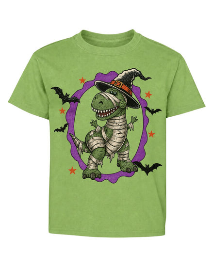 T-Rex Witch Halloween Youth Tee