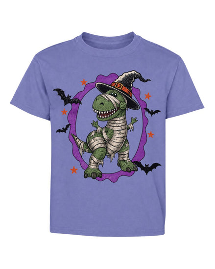 T-Rex Witch Halloween Youth Tee