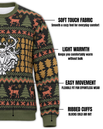 The Naughty Herd Ugly Sweater