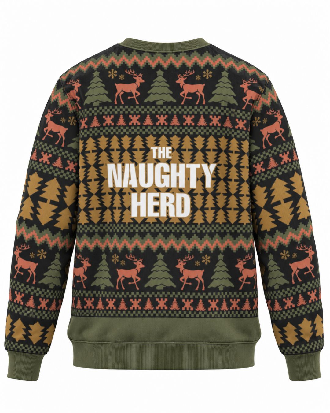 The Naughty Herd Ugly Sweater