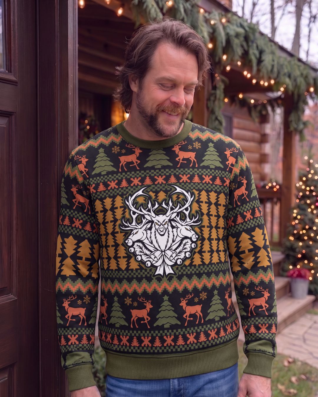 The Naughty Herd Ugly Sweater