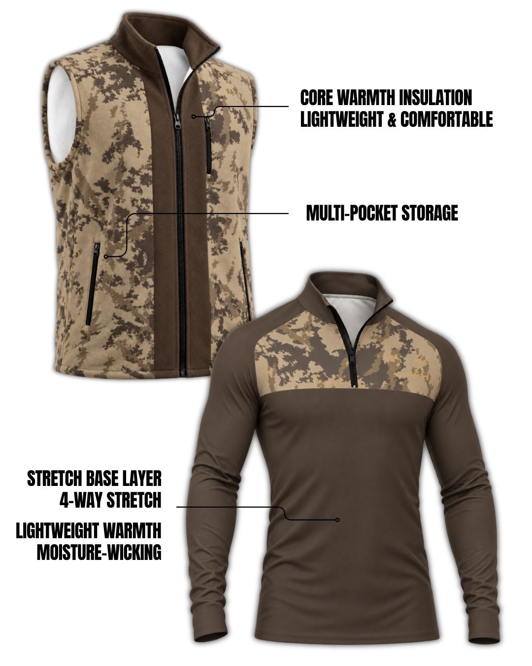 combo - Tagged Out Camo Layering Series