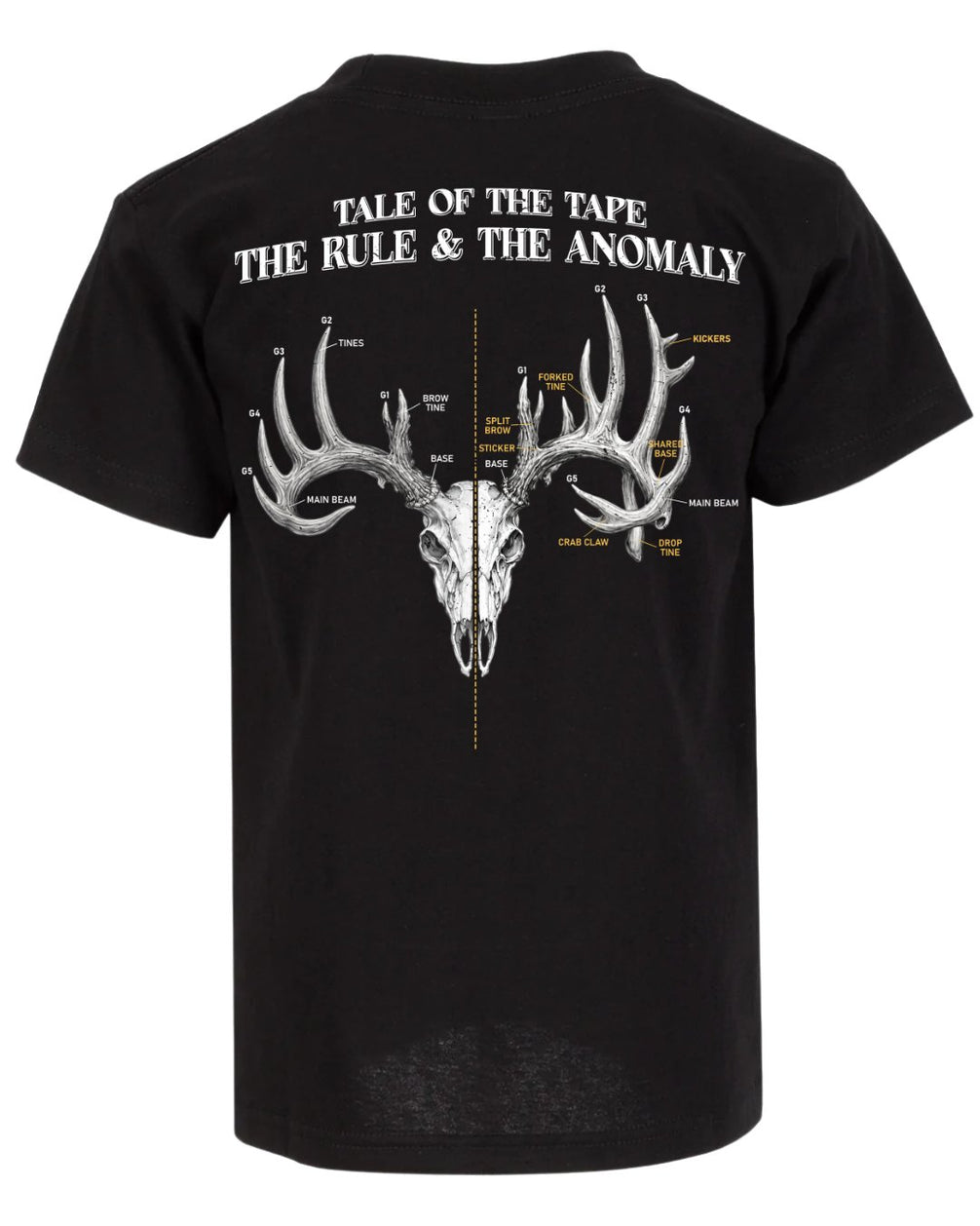 Tale Of The Tape Deer Antler T-shirt